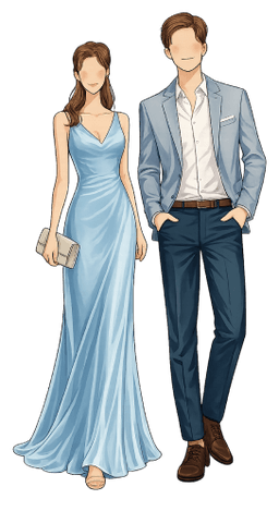 Inspiração de vestido para convidadas